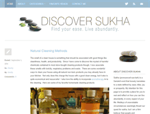 Tablet Screenshot of discoversukha.com